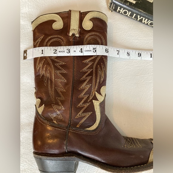 Vintage Texas Brand Unisex Cowboy Boots - Picture 14 of 14